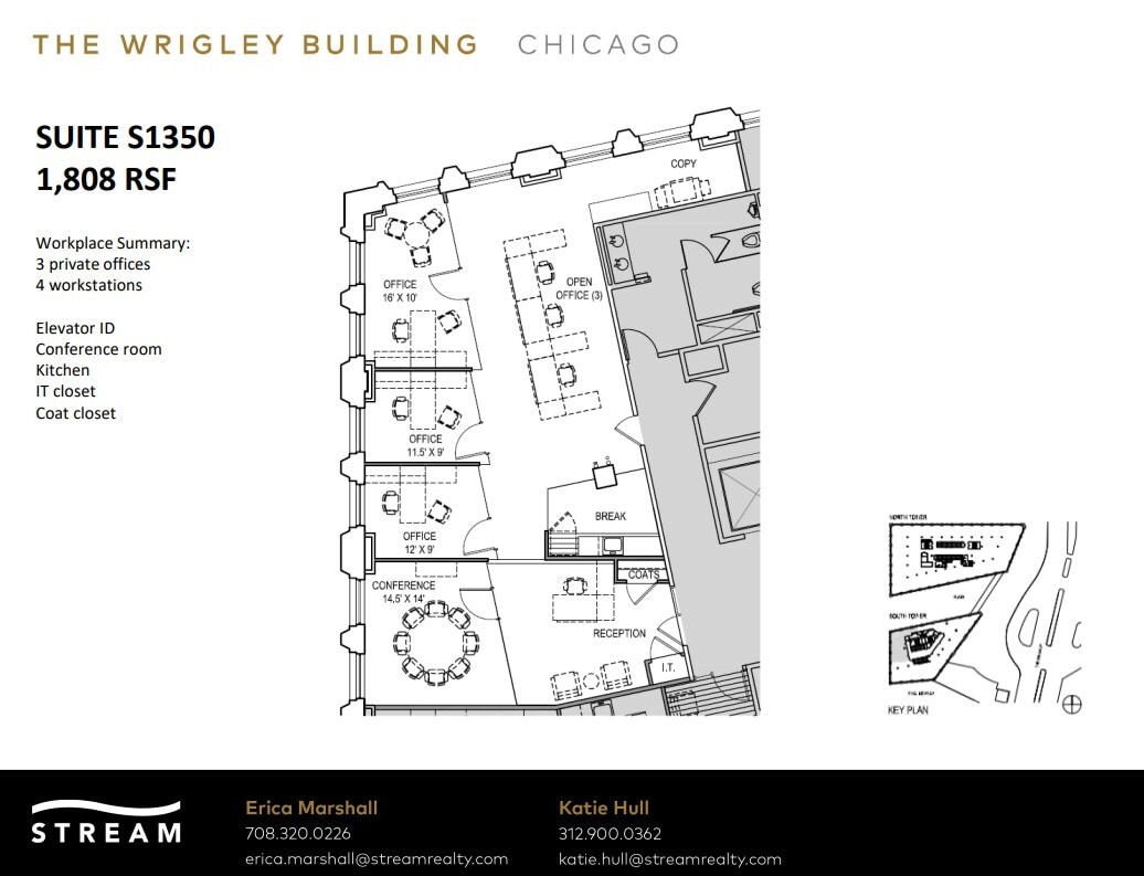 400 N Michigan Ave, Chicago, IL for lease Floor Plan- Image 1 of 1