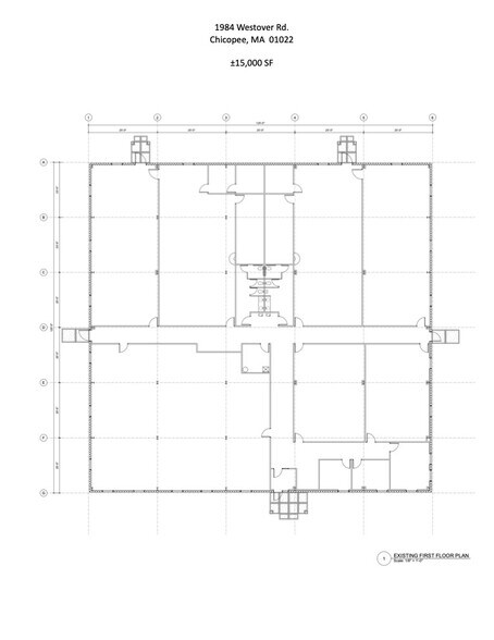 1984 Westover Rd, Chicopee, MA à louer - Plan d’étage - Image 2 de 3