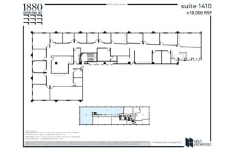 1880 Century Park E, Los Angeles, CA for lease Site Plan- Image 1 of 2