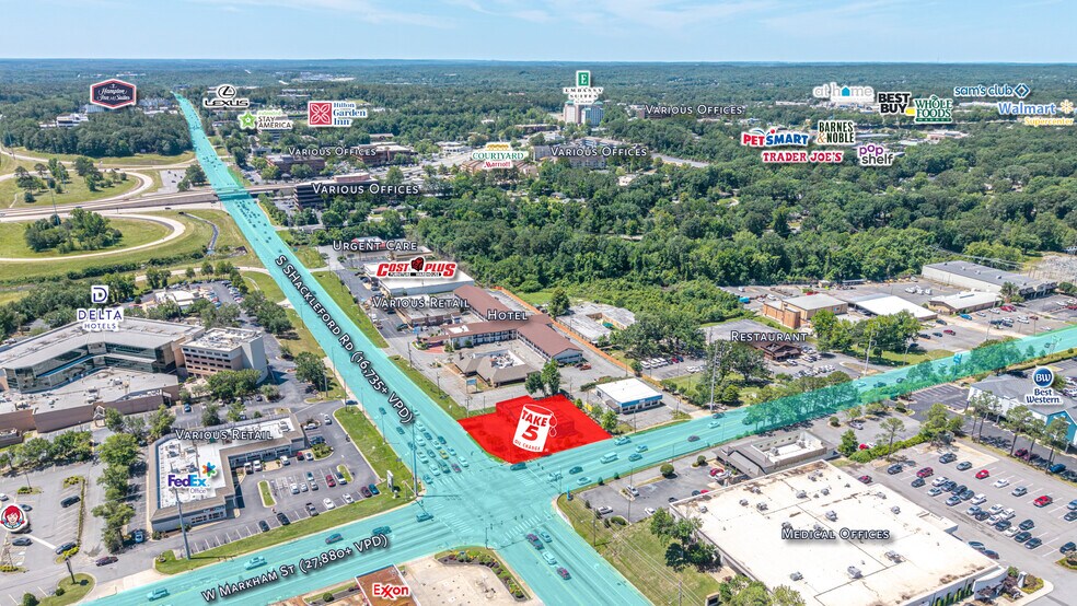 10801 W Markham St, Little Rock, AR à vendre - Photo du bâtiment - Image 2 de 5