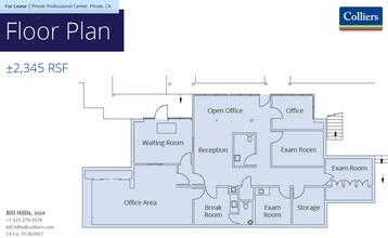2160 Appian Way, Pinole, CA for lease Floor Plan- Image 1 of 3