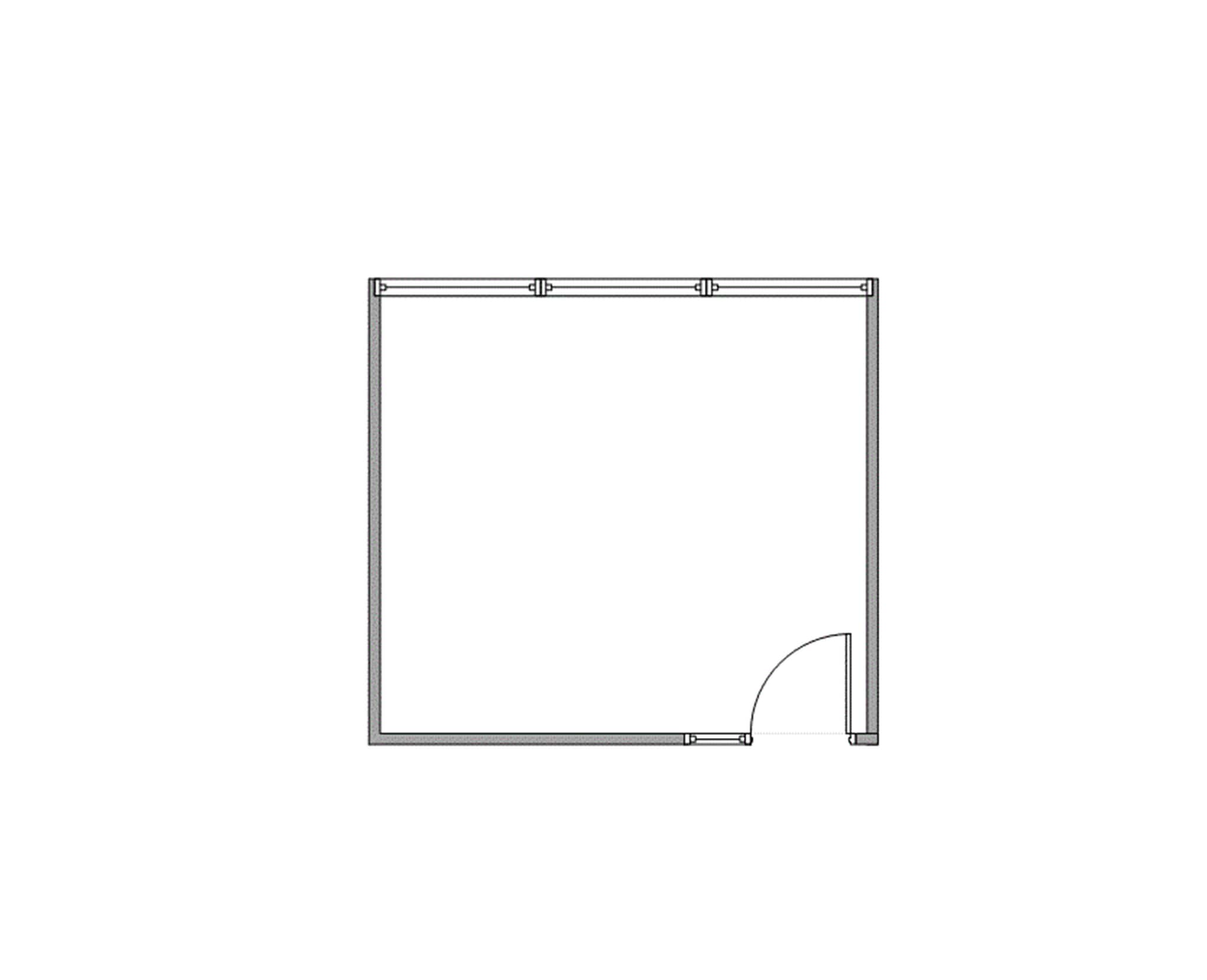 340 N Sam Houston Pky E, Houston, TX à louer Plan d’étage- Image 1 de 1