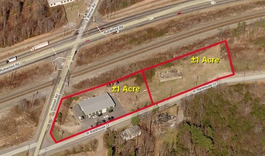 444 W Warehouse Ct, Taylors, SC - AERIAL  map view