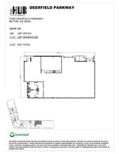 13000 Deerfield Pky, Alpharetta, GA à louer Plan d’étage- Image 1 de 1