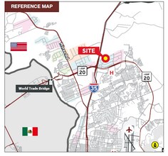 417 Union Pacific Blvd, Laredo, TX for lease Map- Image 2 of 2
