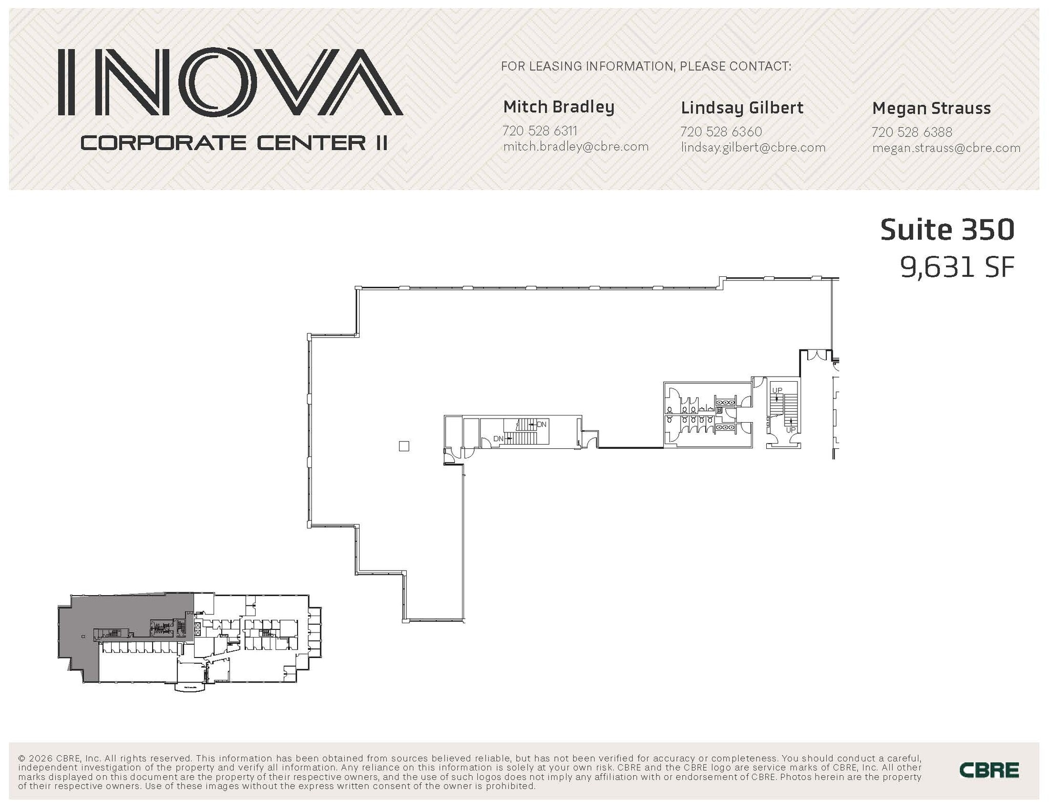 10700 E Geddes Ave, Englewood, CO for lease Floor Plan- Image 1 of 1
