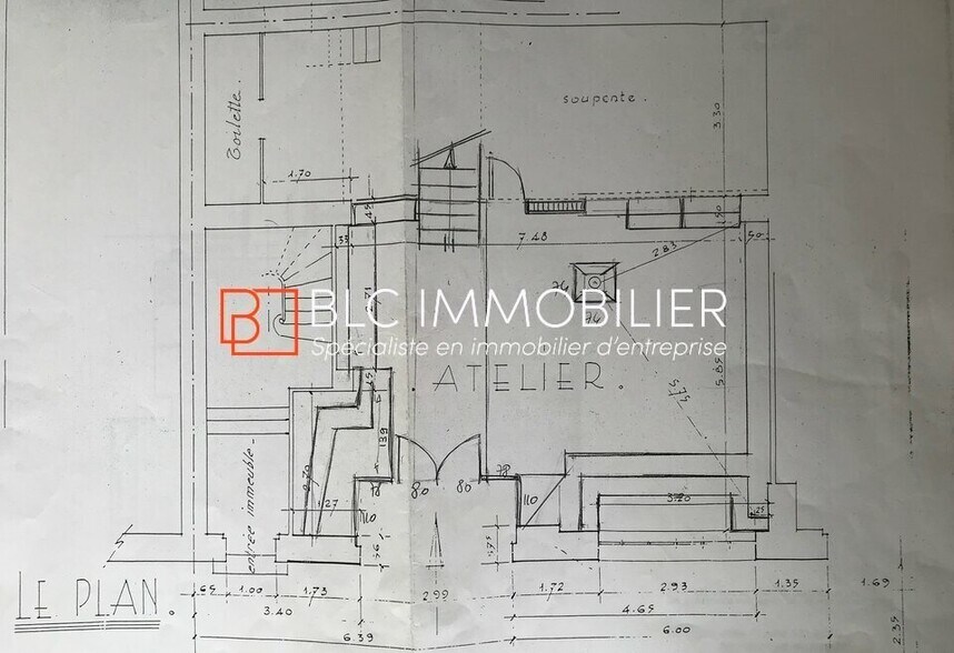 Retail in Marseille for lease - Floor Plan - Image 3 of 3