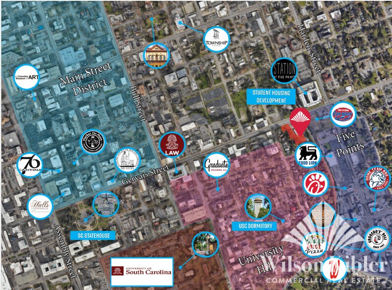 1922 Gervais St, Columbia, SC à vendre - Photo du bâtiment - Image 2 de 2