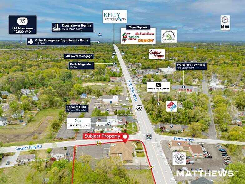 451 White Horse Pike, Atco, NJ à vendre - Photo du bâtiment - Image 3 de 3