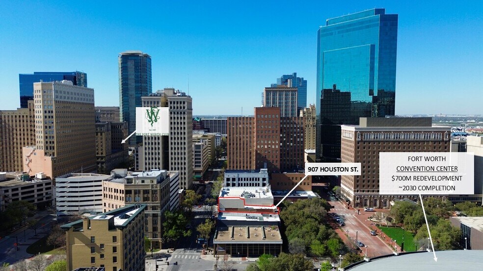 907 Houston St, Fort Worth, TX à vendre - Photo du bâtiment - Image 2 de 37