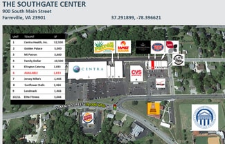 Plus de détails pour 1099 S Main St, Farmville, VA - Commerce de détail à louer