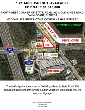 More details for 6040 State Highway 100, Palm Coast, FL - Land for Sale