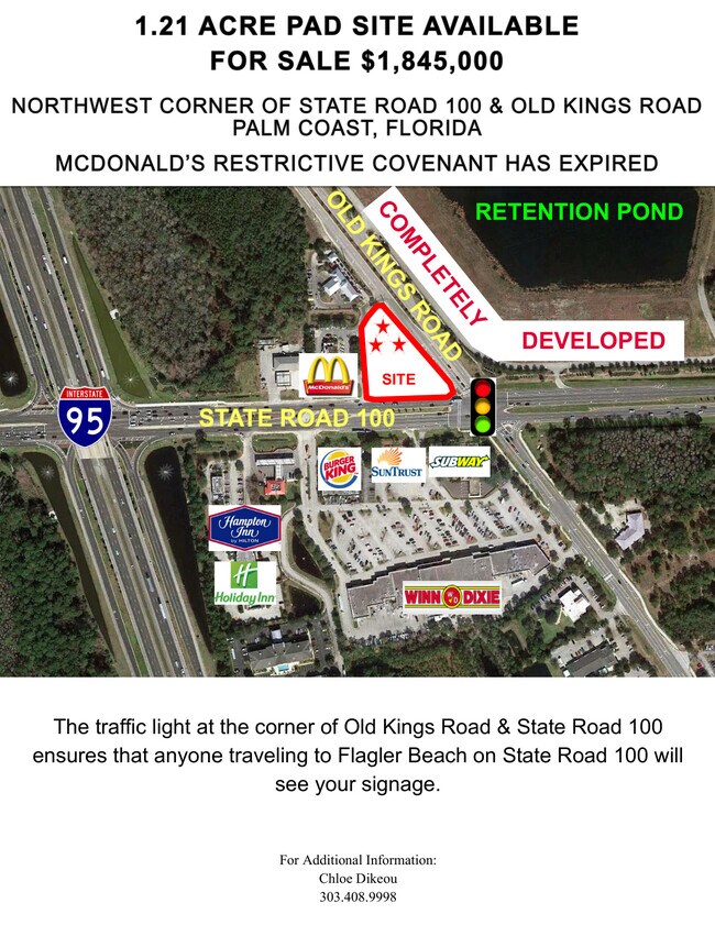 Plus de détails pour 6040 State Highway 100, Palm Coast, FL - Terrain à vendre
