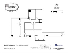 1170 Peachtree St, Atlanta, GA for lease Site Plan- Image 1 of 2