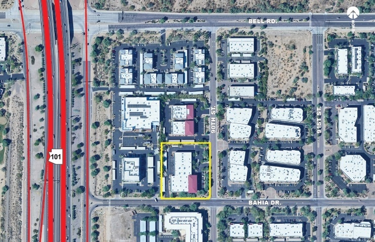 8970 E Bahia Dr, Scottsdale, AZ for sale - Aerial - Image 2 of 4