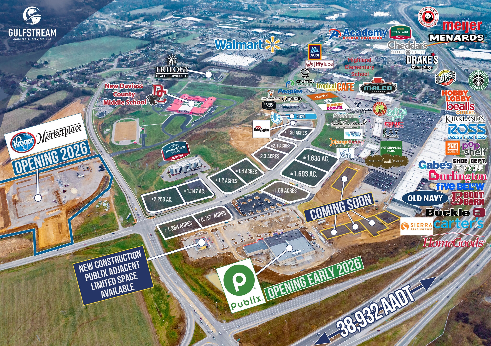 2454-2630 Calumet Trce, Owensboro, KY for lease Aerial- Image 1 of 14