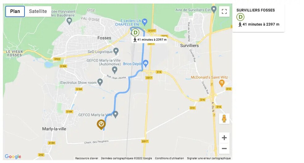 Industrial in Marly-la-Ville for lease - Building Photo - Image 3 of 4