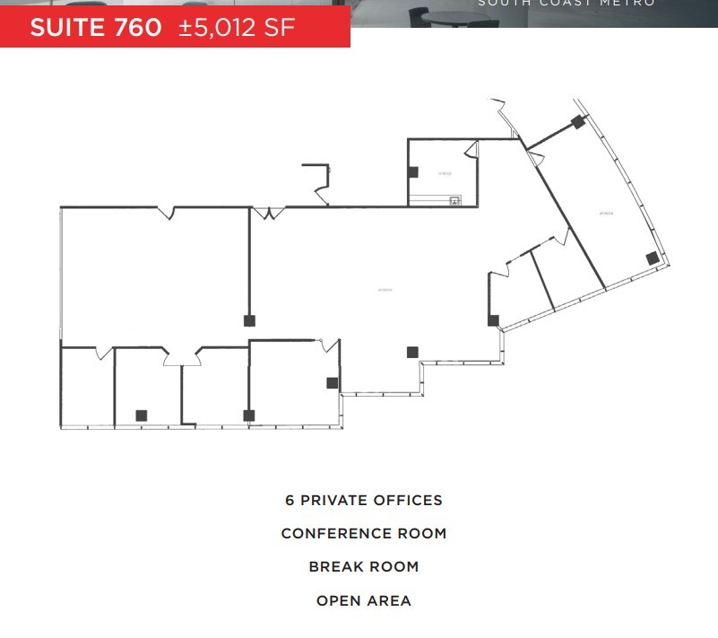 4 Hutton Centre Dr, Santa Ana, CA à louer Plan d  tage- Image 1 de 1