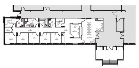 3585 National Dr, Plano, TX à louer Plan d’étage- Image 1 de 1