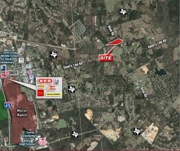 Rose Rd, Willis, TX - AÉRIEN  Vue de la carte