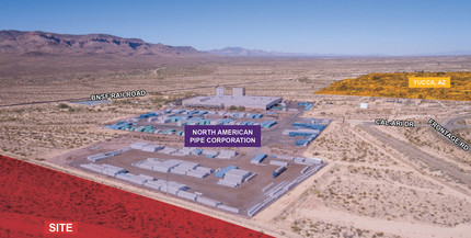 I-40, Kingman, AZ - aerial  map view - Image1