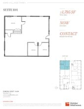 6400 Village Pky, Dublin, CA à louer Plan d’étage- Image 1 de 1