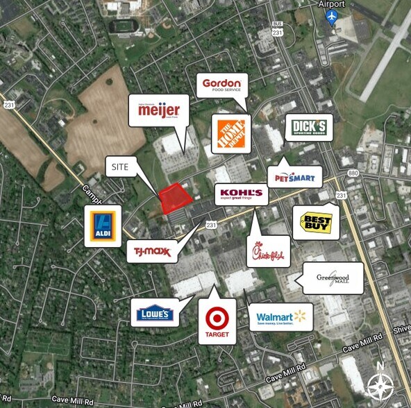 Charlie Court, Bowling Green, KY à vendre - Aérien - Image 3 de 5