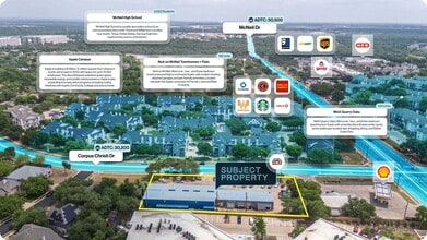 6750 Corpus Christi Dr, Austin, TX - AERIAL  map view