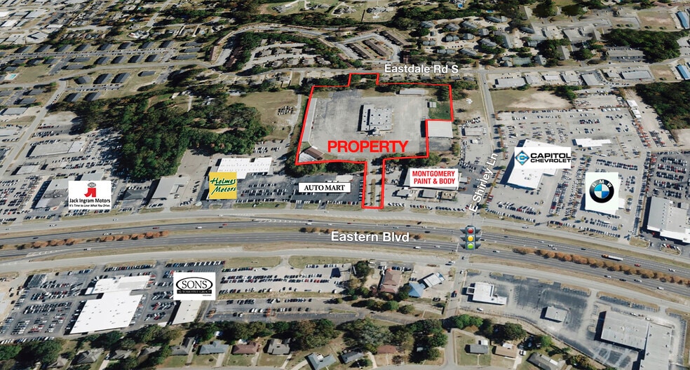 555 Eastern Blvd, Montgomery, AL à vendre - Photo du bâtiment - Image 3 de 42