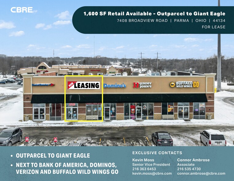 7402-7410 Broadview Rd, Cleveland, OH for lease - Building Photo - Image 1 of 9