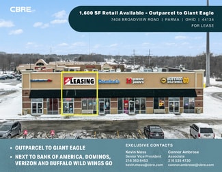 Plus de détails pour 7402-7410 Broadview Rd, Cleveland, OH - Commerce de détail à louer