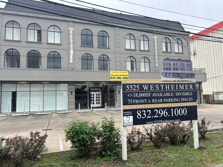 5525 Westheimer Rd, Houston, TX for lease - Building Photo - Image 1 of 12