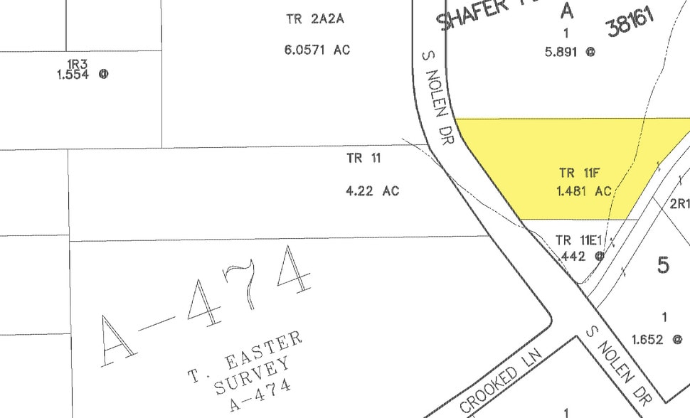 305 S Nolen Dr, Southlake, TX for sale - Plat Map - Image 2 of 2