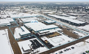 502 S Oakland Ave, Nappanee, IN - Aérien  Vue de la carte