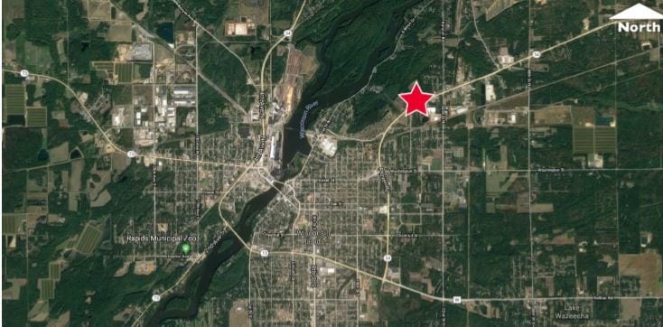 Plover Rd, Wisconsin Rapids, WI for sale - Aerial - Image 2 of 3