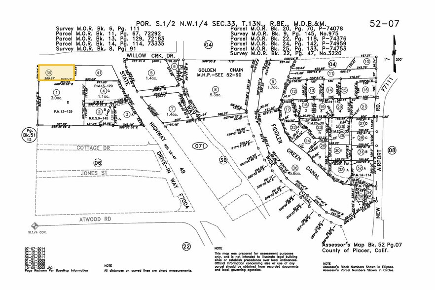 SWQ of Willow Creek Dr & Highway 49, Auburn, CA for lease - Building Photo - Image 2 of 2
