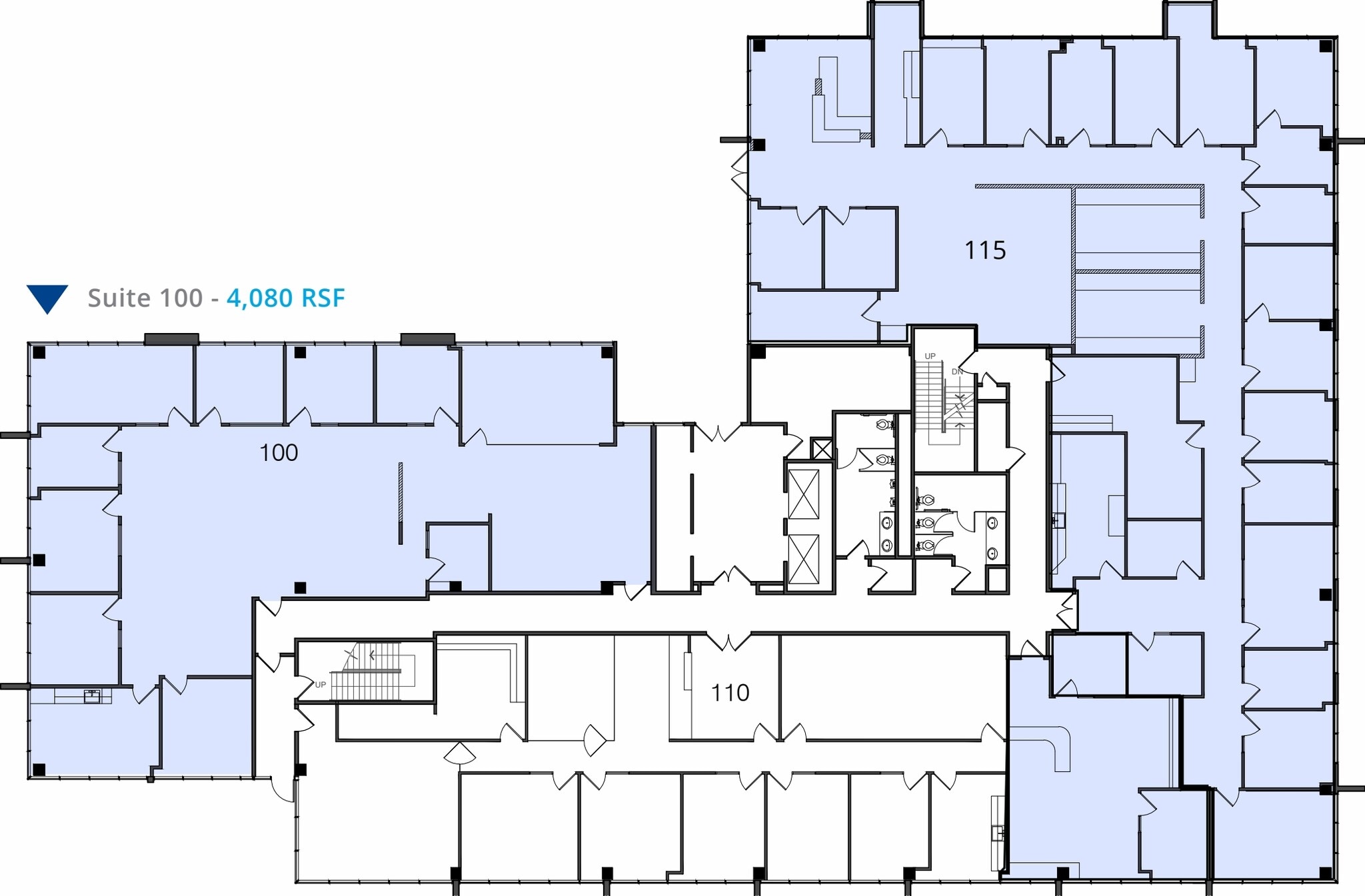 22144 Clarendon St, Woodland Hills, CA for lease Floor Plan- Image 1 of 1