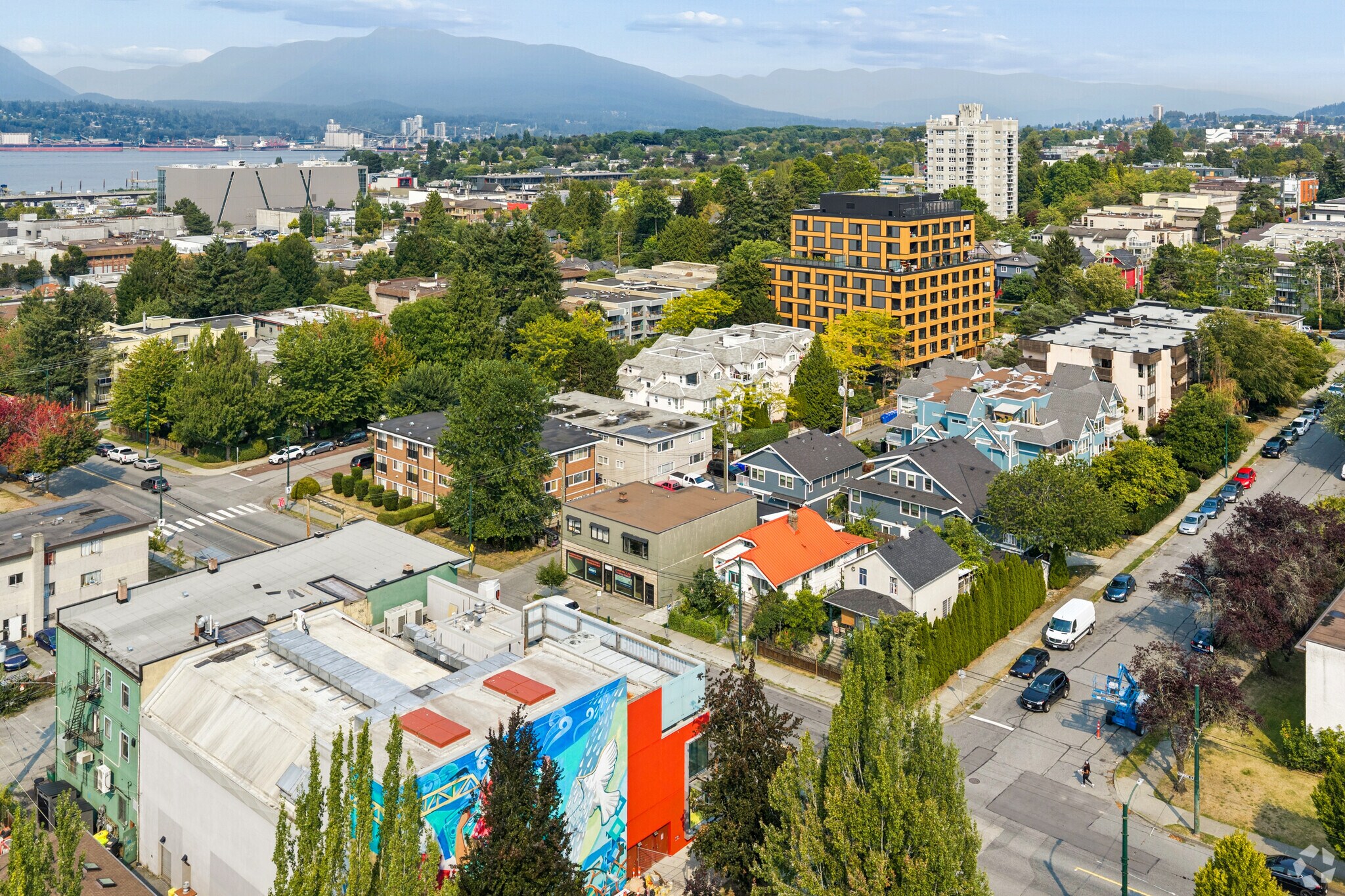 636 Commercial Dr, Vancouver, BC for lease Aerial- Image 1 of 4