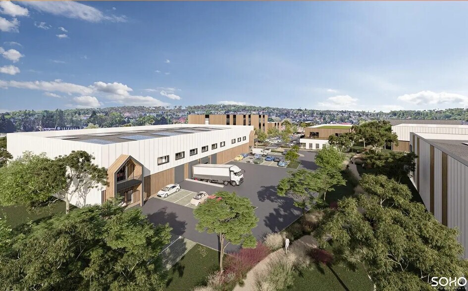 Local d'activités dans Ézanville à vendre - Photo du bâtiment - Image 1 de 5