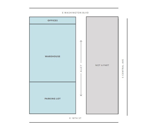 1319 E Washington Blvd, Los Angeles, CA à louer Plan d  tage- Image 1 de 1