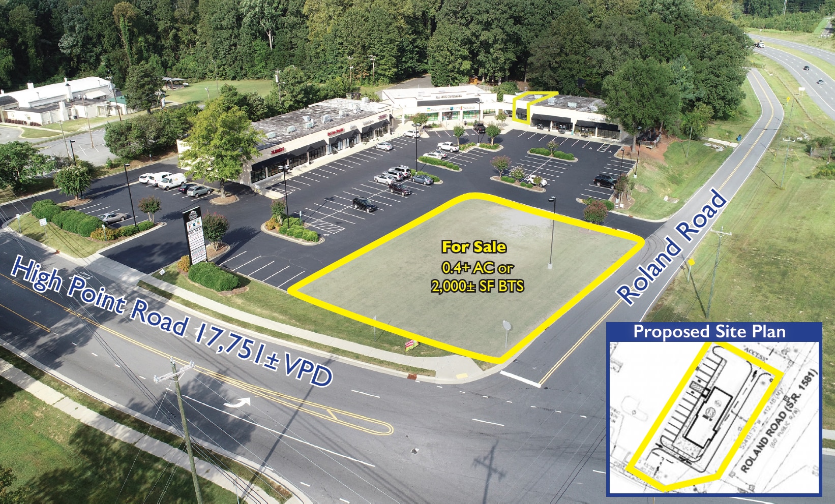 5000 High Point rd, Greensboro, NC à vendre Photo du bâtiment- Image 1 de 3