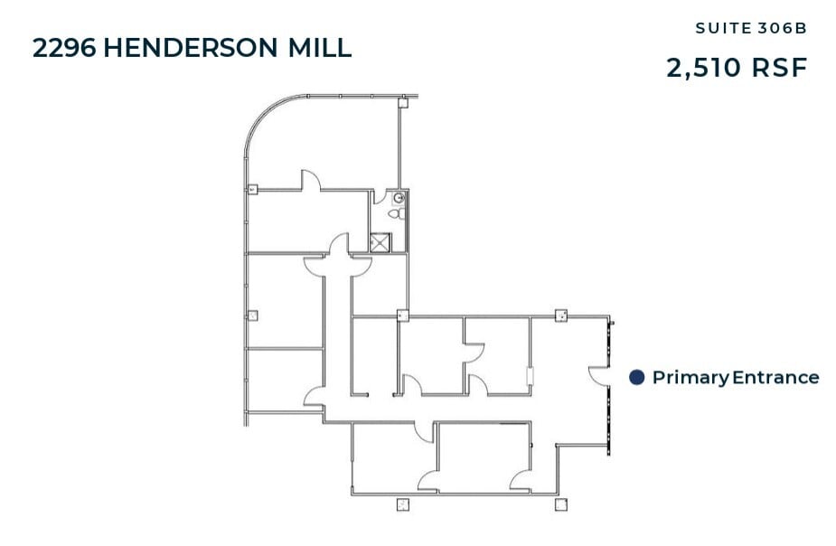 2296 Henderson Mill Rd NE, Atlanta, GA for lease Floor Plan- Image 1 of 1