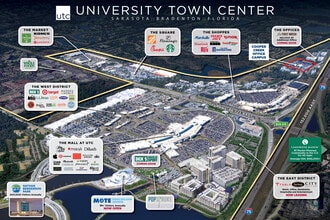 8039 Cooper Creek Blvd, Bradenton, FL - Aérien  Vue de la carte