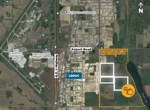 250 Range Road 250, Leduc, AB - AERIAL  map view