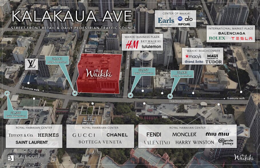 2250 Kalakaua Ave, Honolulu, HI à louer - Photo du bâtiment - Image 3 de 10