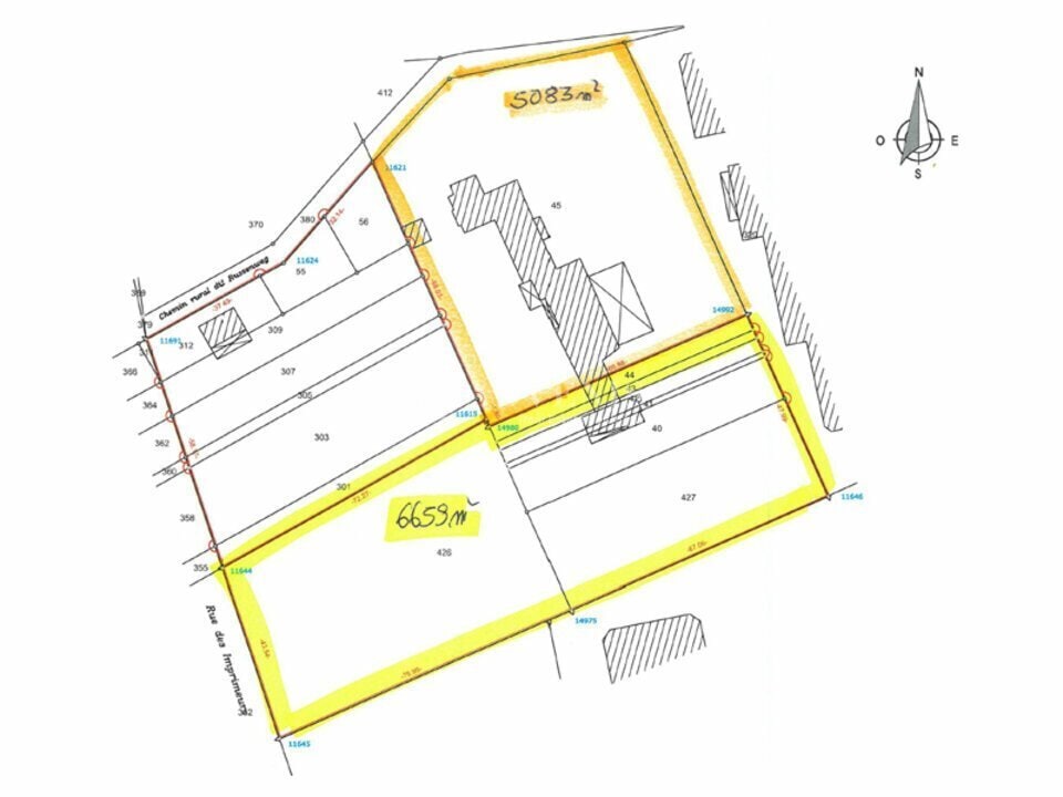 Land in Geispolsheim for lease Site Plan- Image 1 of 4