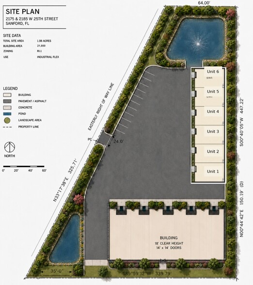 2175-2185 W 25th St, Sanford, FL for sale - Building Photo - Image 2 of 17