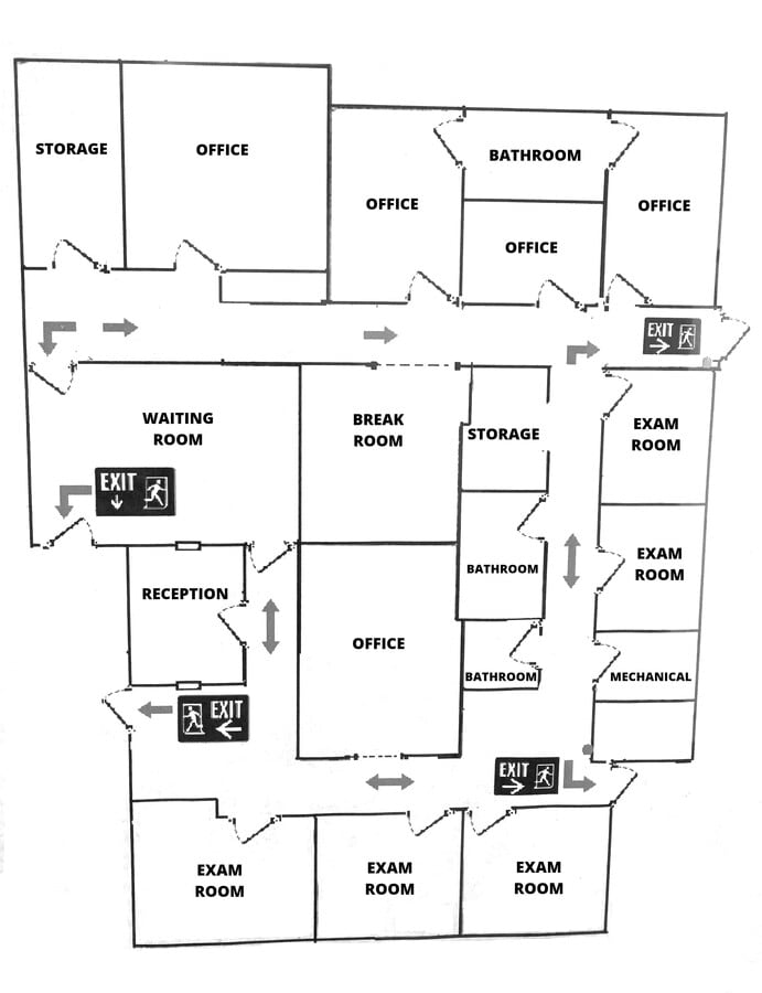 500 Memorial Cir, Ormond Beach, FL 32174 - Unit A&B - - Floor Plan - Image 1 of 13