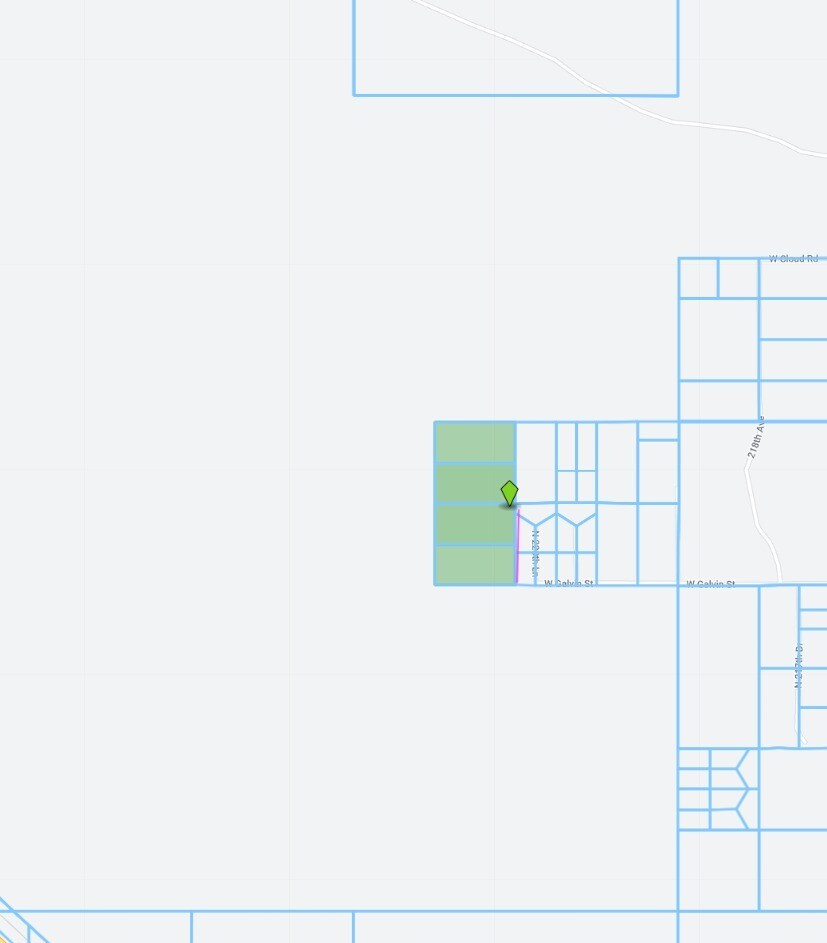 22100 Appx Galvin, Wittmann, AZ à vendre Plan cadastral- Image 1 de 2