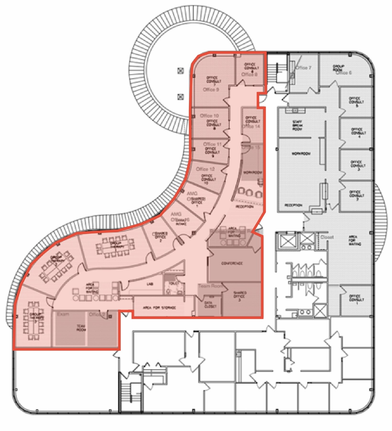 6980 N Port Washington Rd, Glendale, WI for lease Floor Plan- Image 1 of 1